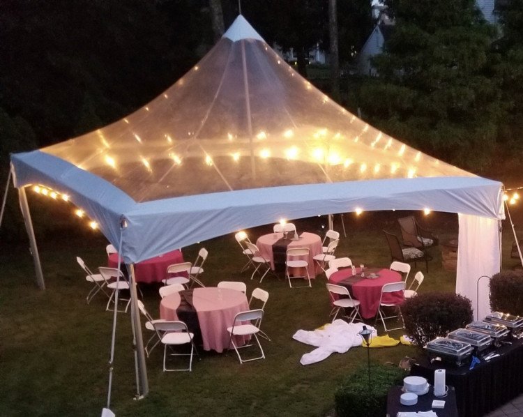 Clear High Peak Tent 20x20